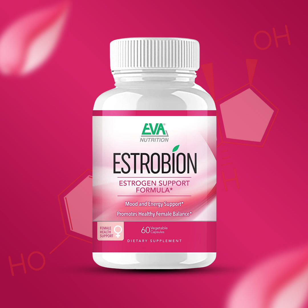 EVA Nutrition Estrobion Estrogen Support Capsules | Mood & Energy Support