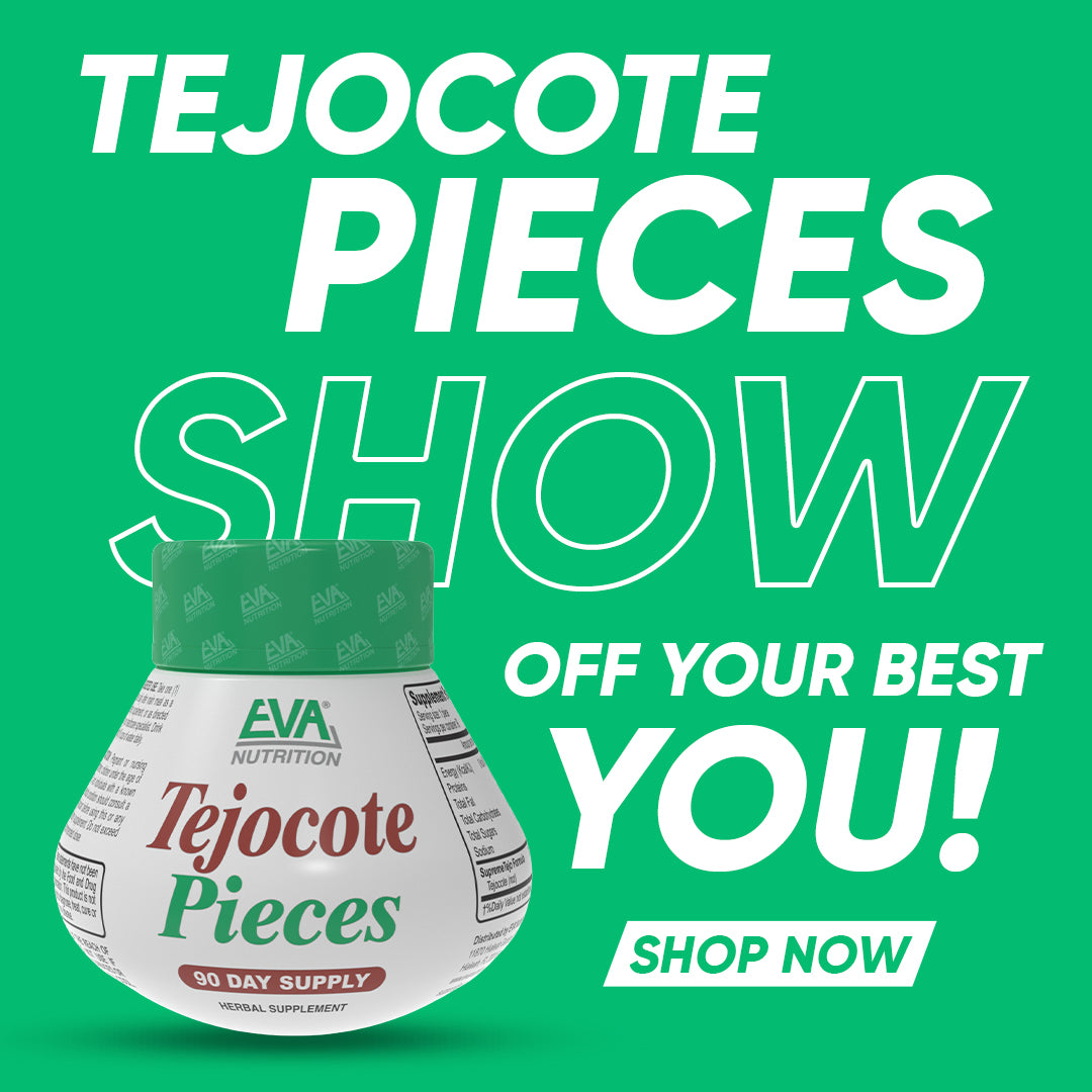 EVA Nutrition Tejocote Pieces | Natural Digestive & Cleanse Support (90 Day Supply)