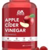 EVA Nutrition Apple Cider Vinegar Gummy Vitamins - Immunity and Detoxification - (1 Pack, 60 Count, with The Mother, Gluten-Free, Vegan, Vitamin B9, B12, Beetroot, Pomegranate)